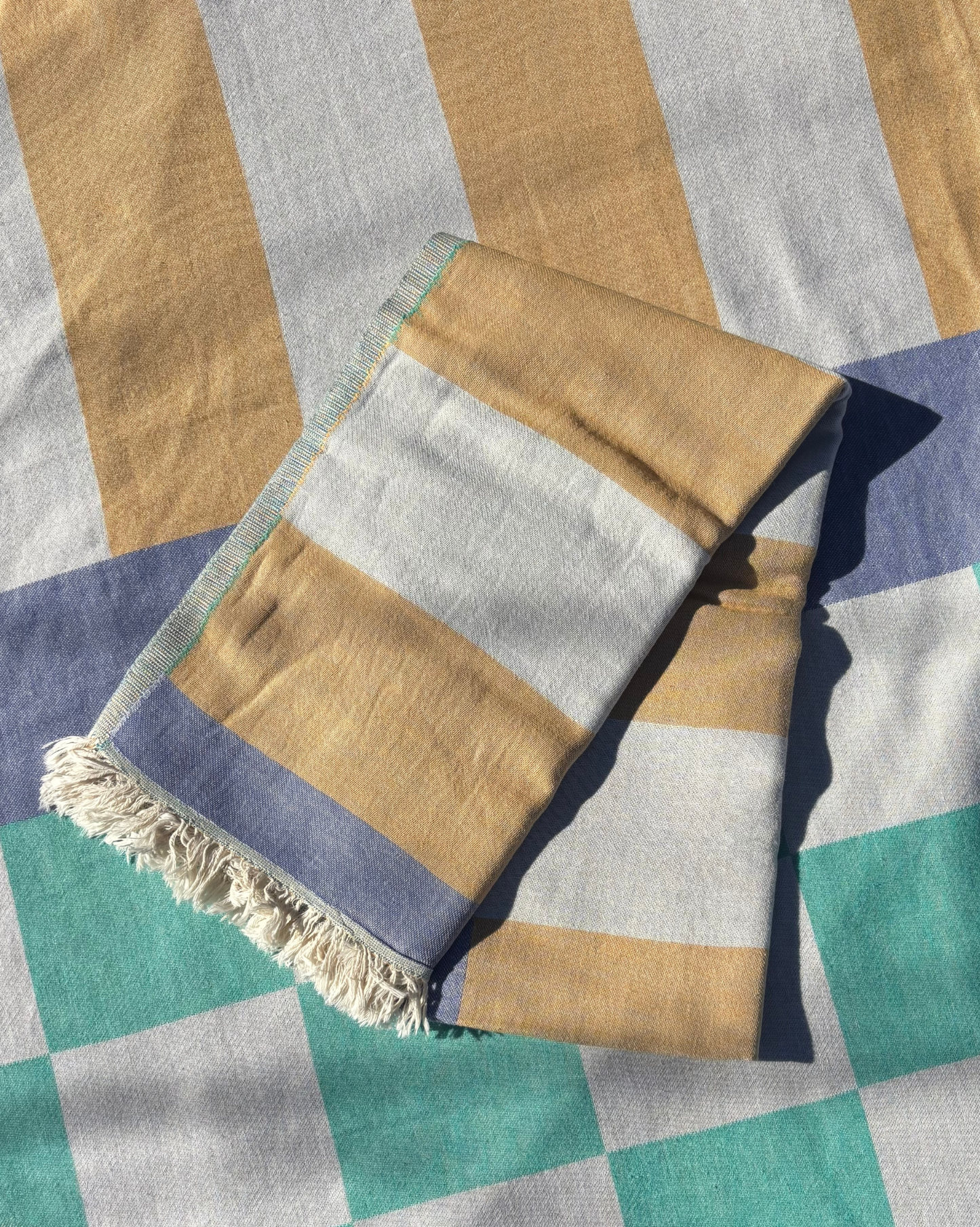 Positano Stripes Beach Towel