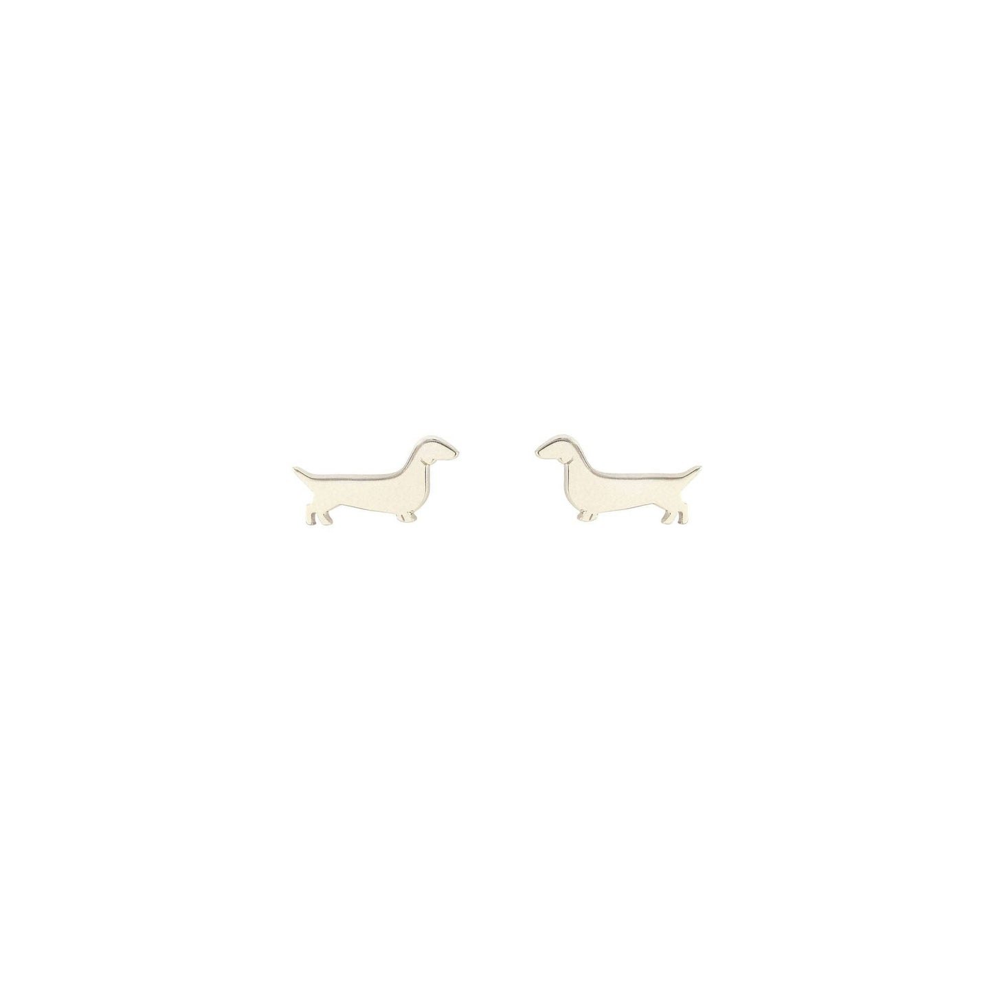 Weiner Dog Stud Earrings