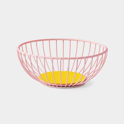 Iris Wire Basket - Small (7.5" diam) - Steel Fruit Basket