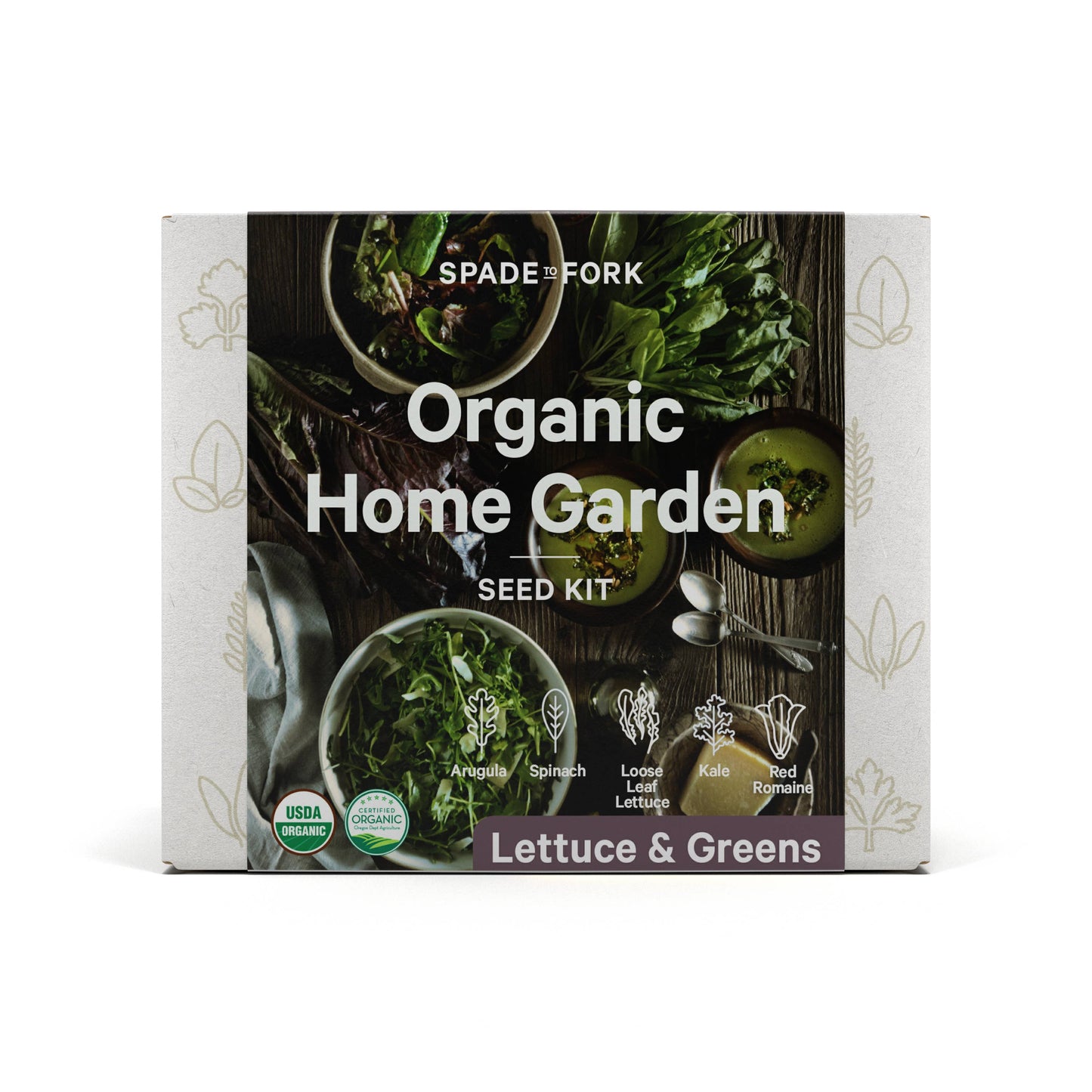 Organic Lettuce & Greens Growing Kit
