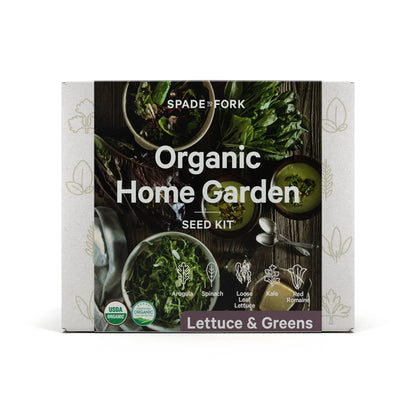 Organic Lettuce & Greens Growing Kit
