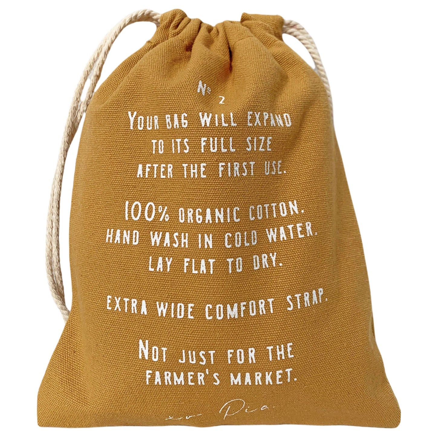The french market bag no.2 in goldenrod