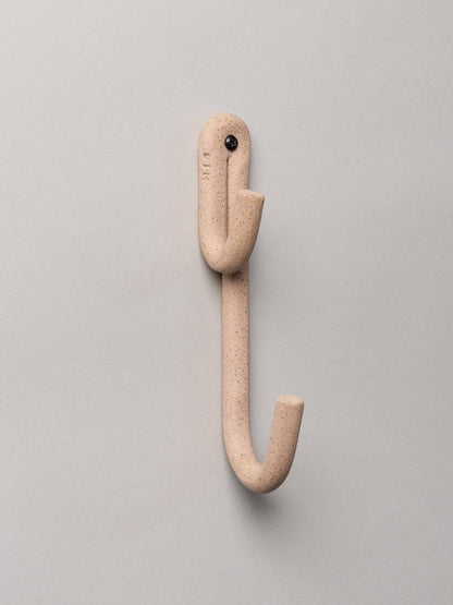 Leggy Long Wall Hook, Speckled