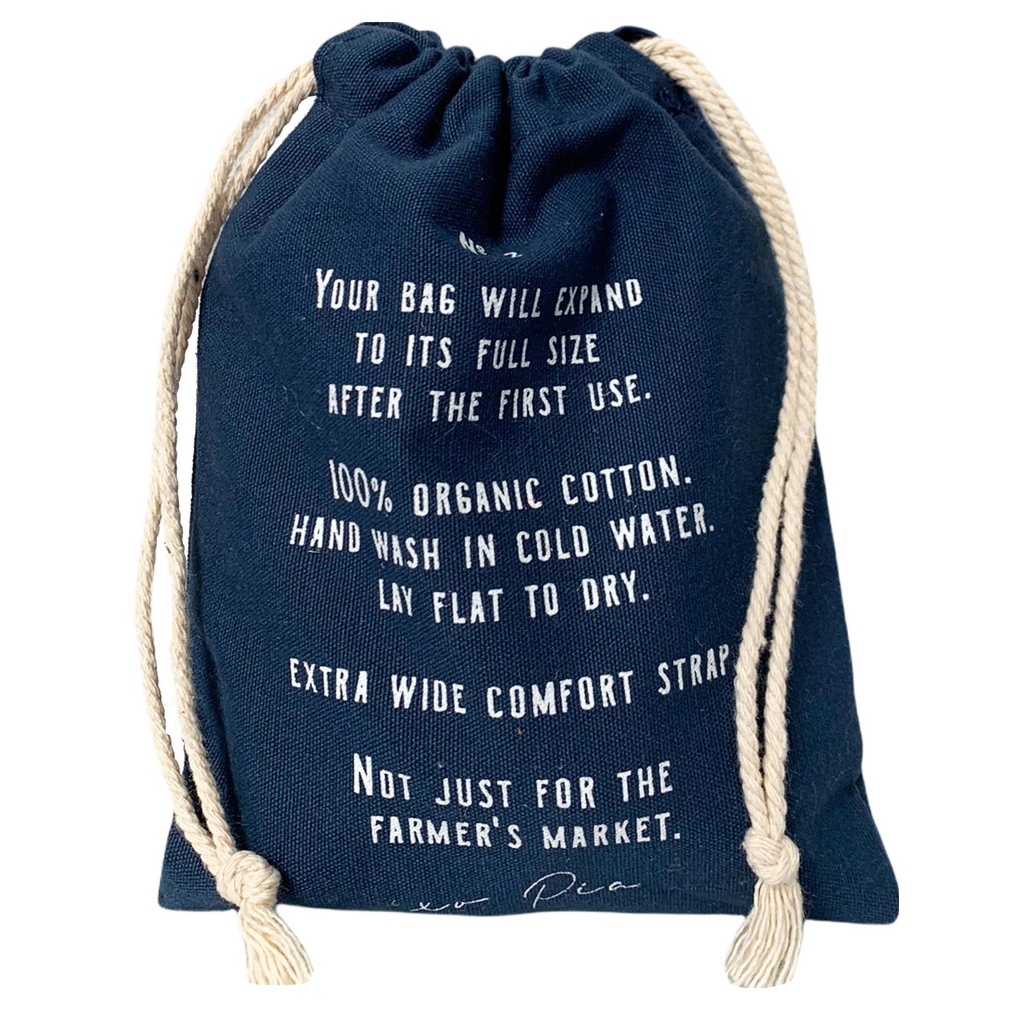 The french market bag no.2 in navy