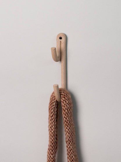 Leggy Long Wall Hook, Speckled