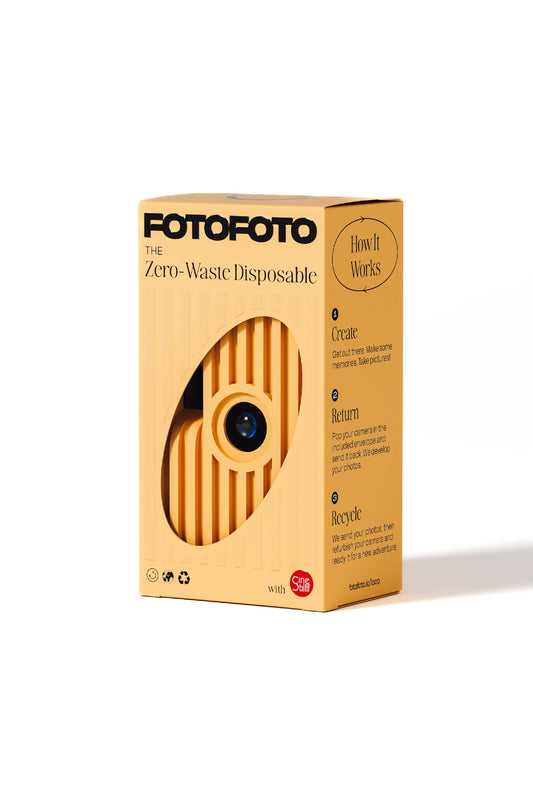 Fotofoto "Persimmon" | Sustainable Disposable Camera