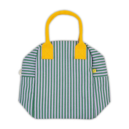Zipper Lunch - Candy Stripe Grass