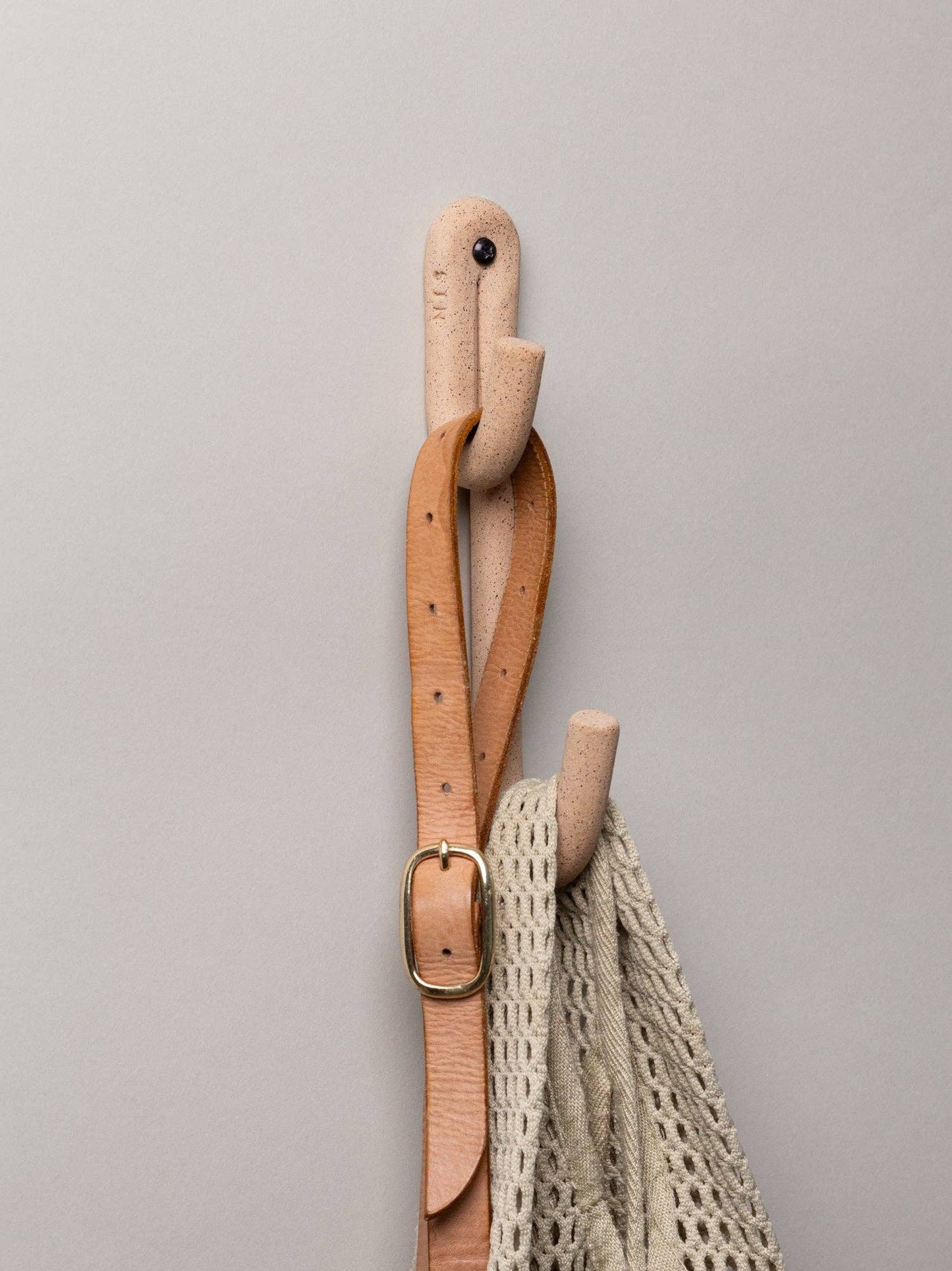 Leggy Long Wall Hook, Speckled