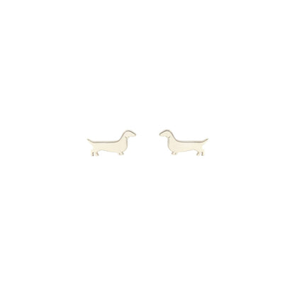 Weiner Dog Stud Earrings
