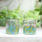 Hand Blown Wine or Cocktail Glass Tumbler - Jewel