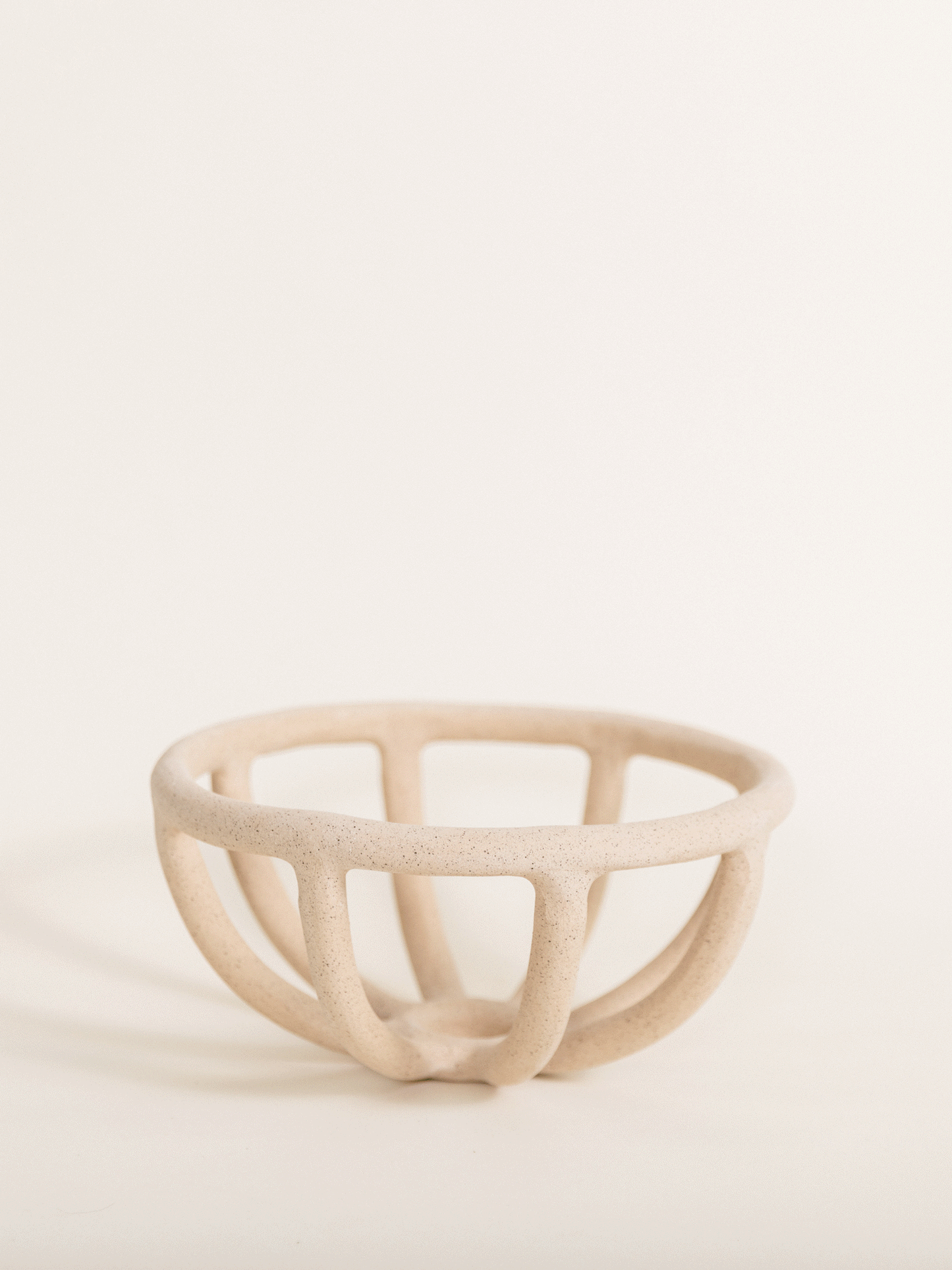 Prong Fruit Bowl, Sand