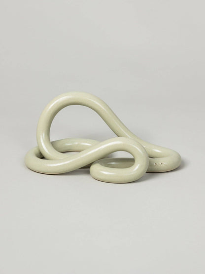 Lumbra Book Stand, Pale Fiberglass Green