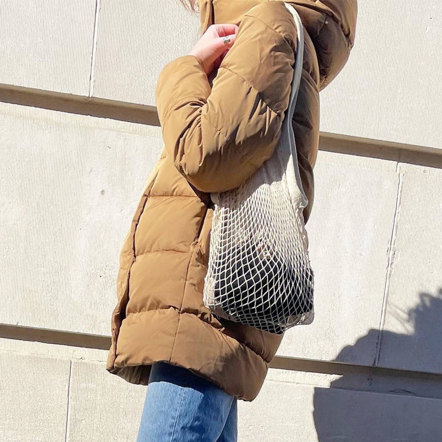 The french market bag no.2 in natural