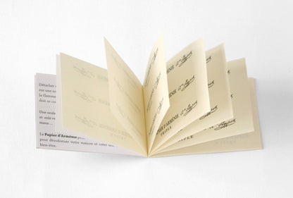 Papier d'Arménie French Incense paper booklets (darmenie)