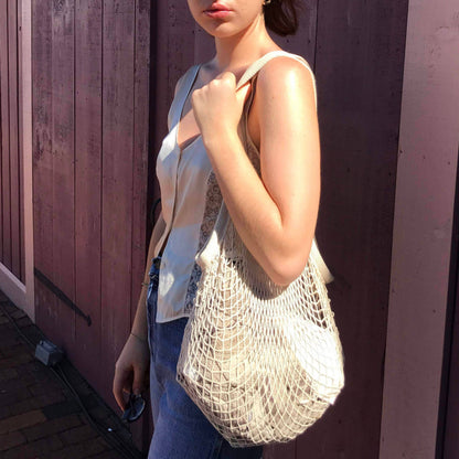 The french market bag no.2 in natural