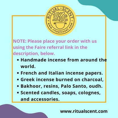 Papier d'Arménie French Incense paper booklets (darmenie)
