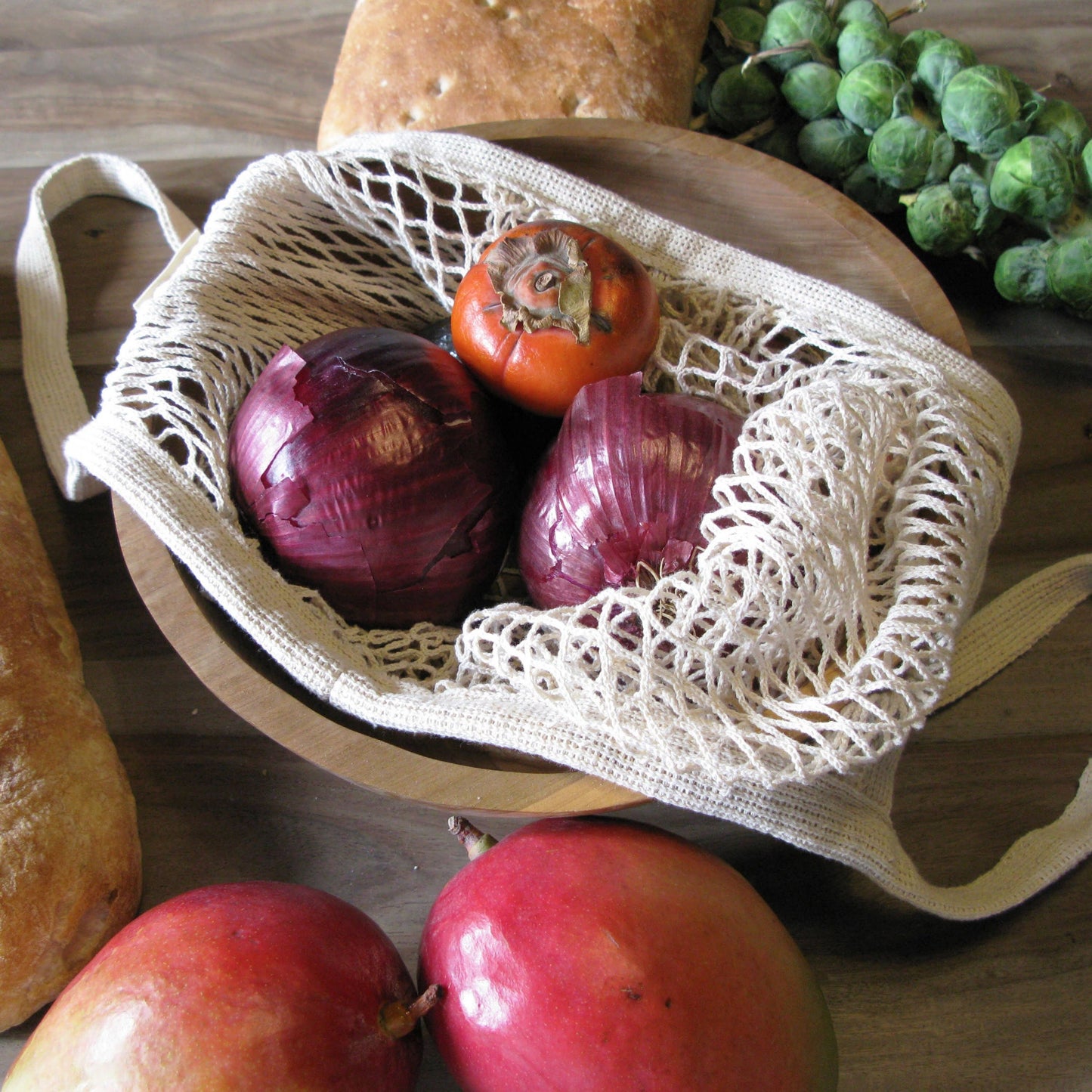 The french market bag no.2 in natural