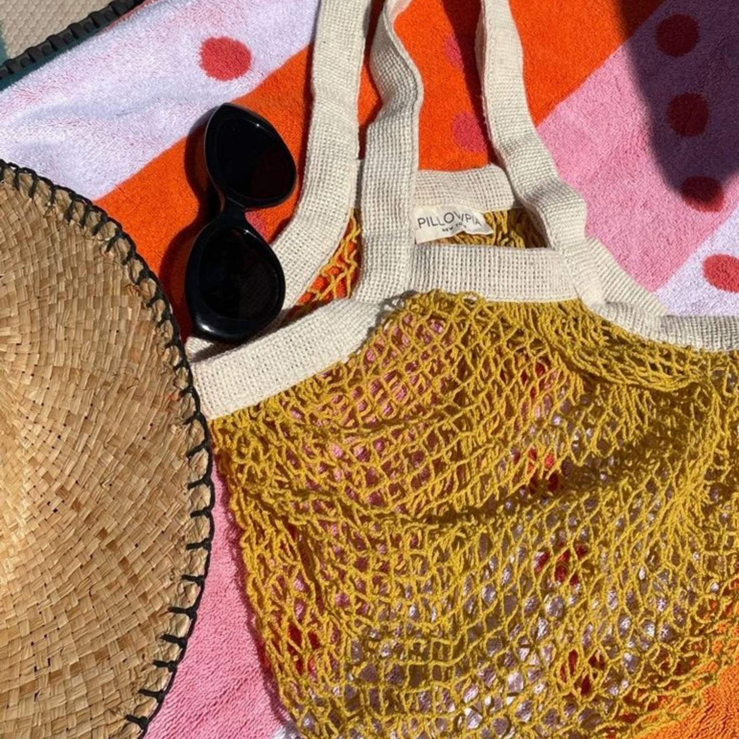 The french market bag no.2 in goldenrod
