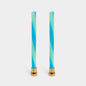 Rope Candles - Mint (2 Pack) - 11" Vibrant Taper Candles